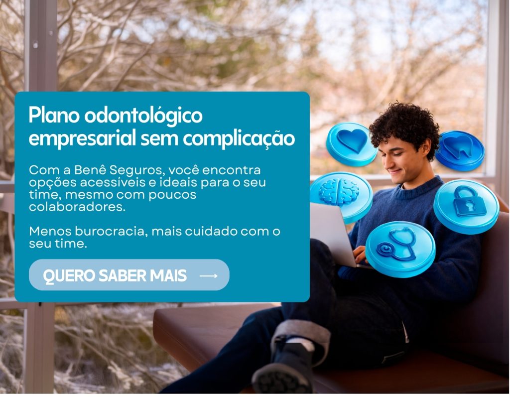 A Benê Seguros facilita a contratação de planos de saúde, odontológico e de vida para empresas, com custo acessível e soluções a partir de 3 vidas.