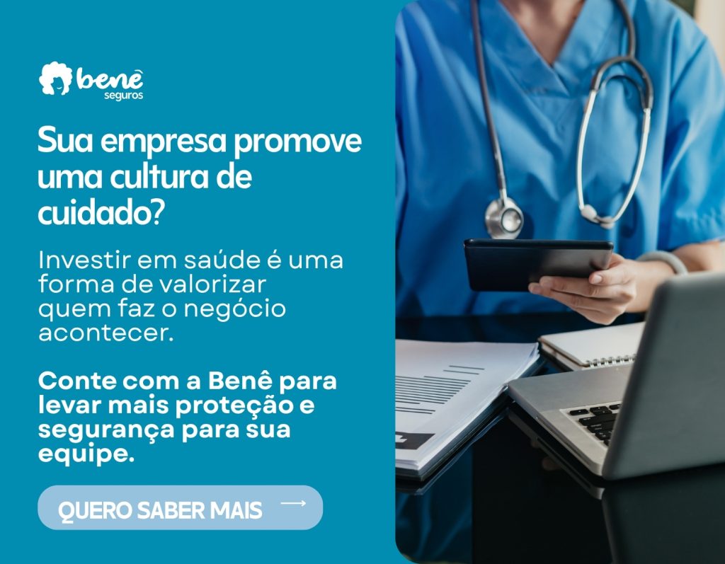 A Benê Seguros facilita a contratação de planos de saúde, odontológico e de vida para empresas, com custo acessível e soluções a partir de 2 vidas. Seguro saúde nas melhores operadoras do Brasil. Consultoria de benefícios corporativos completa para sua empresa.